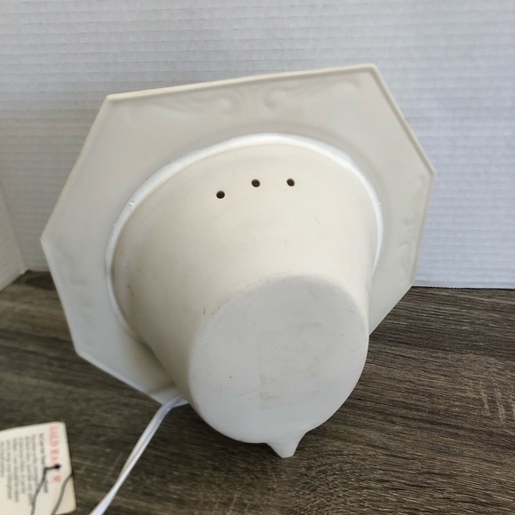 Vtg David Failing White Octagonal Lithophane with Eagle Design - Picture 8 of 13